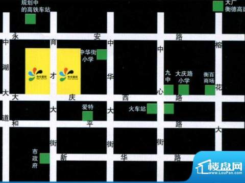 怡安嘉园交通图